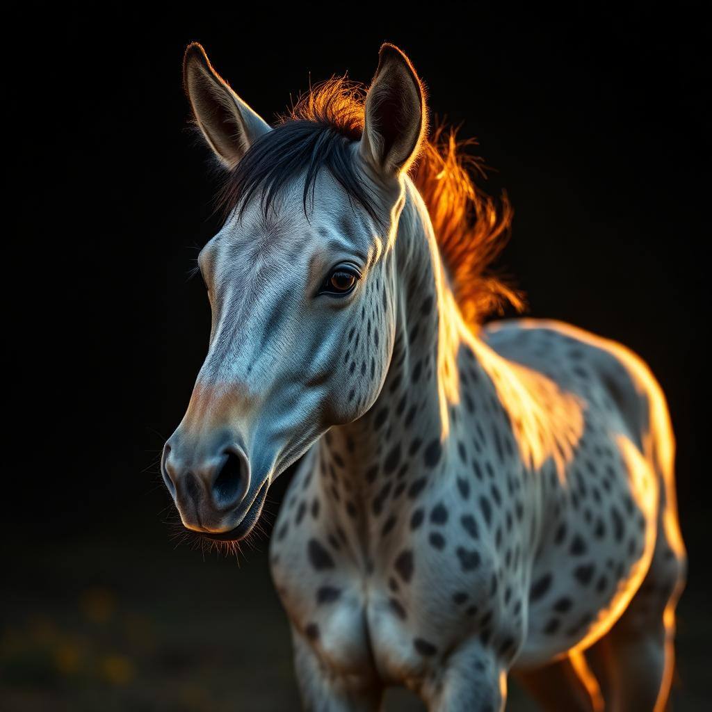 Cavalo Quarto de Milha — Potro · Tordilho